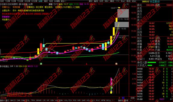 扶摇直上九万里指标