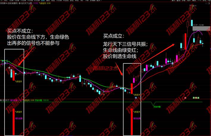 通达信《龙行天下》优化版全套指标公式源码
