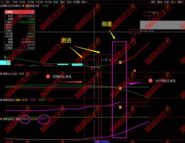 萧啸操盘指标案例截图8