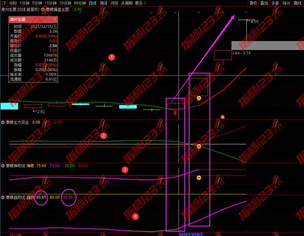 萧啸操盘指标案例截图12