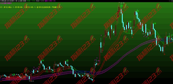 通达信仓位管理指标