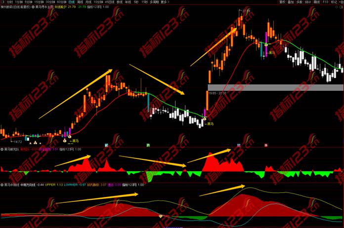 通达信黑马寻牛主图指标3