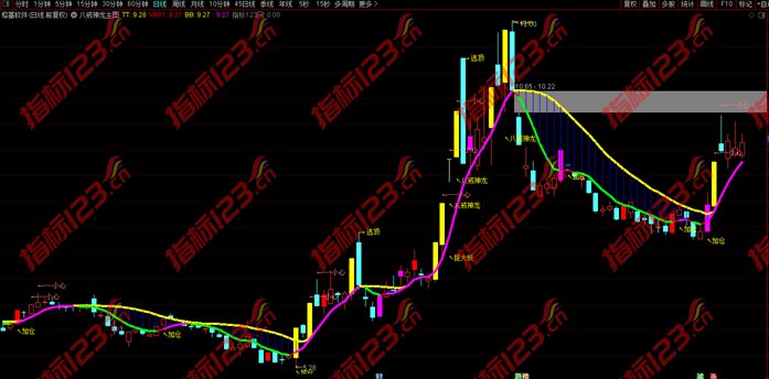 通达信八戒神龙主图指标3