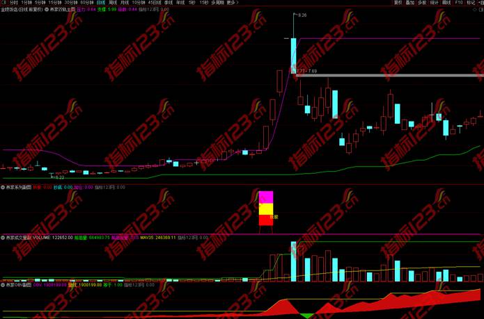 通达信《炒股养家》全套主图+副图+选股预警指标公式源码