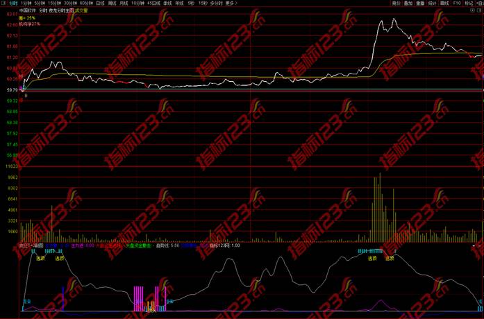 通达信夜龙分时主图指标案例截图2