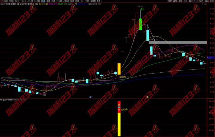 通达信金龙6号指标5
