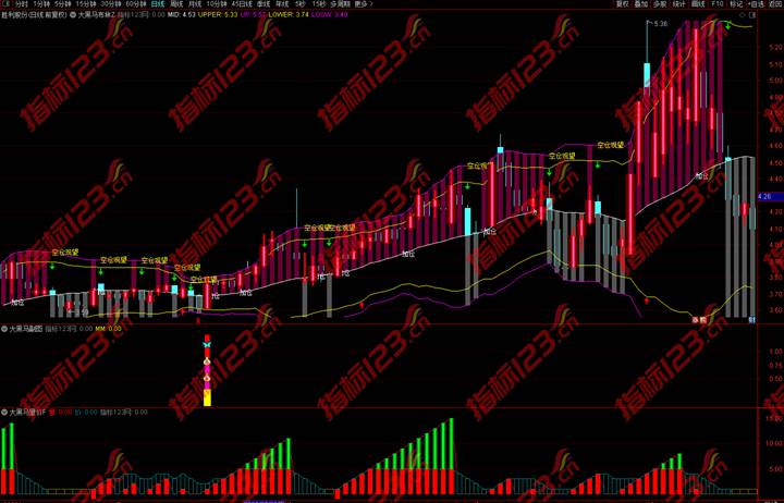 金钻大黑马指标截图