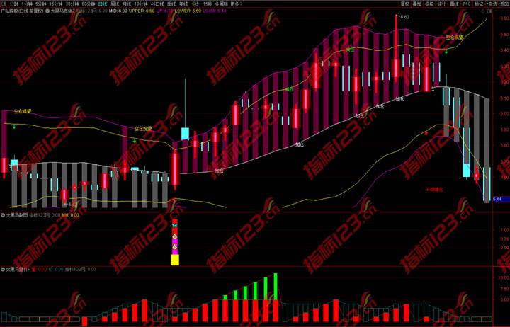 金钻大黑马指标截图