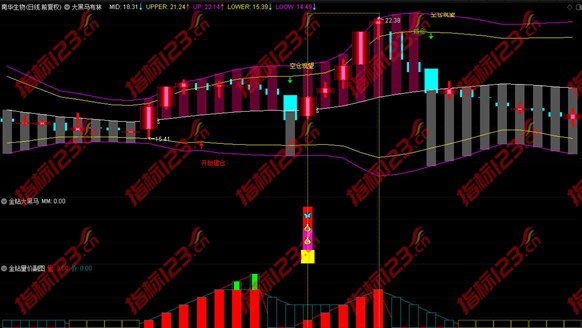金钻大黑马指标截图