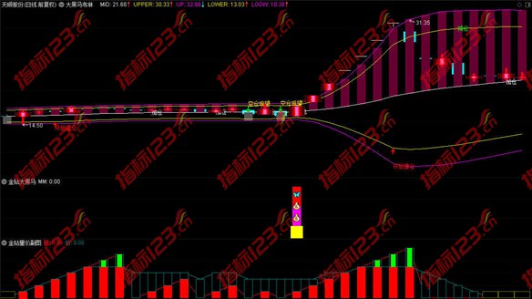 金钻大黑马指标截图