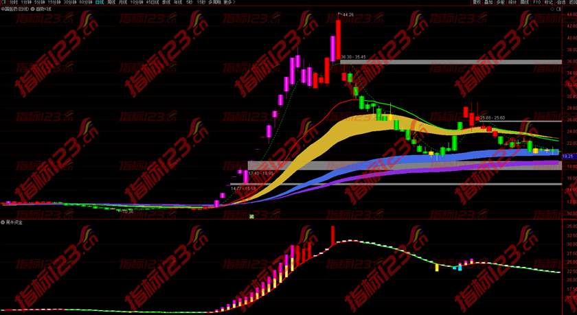 通达信黑牛资金副图
