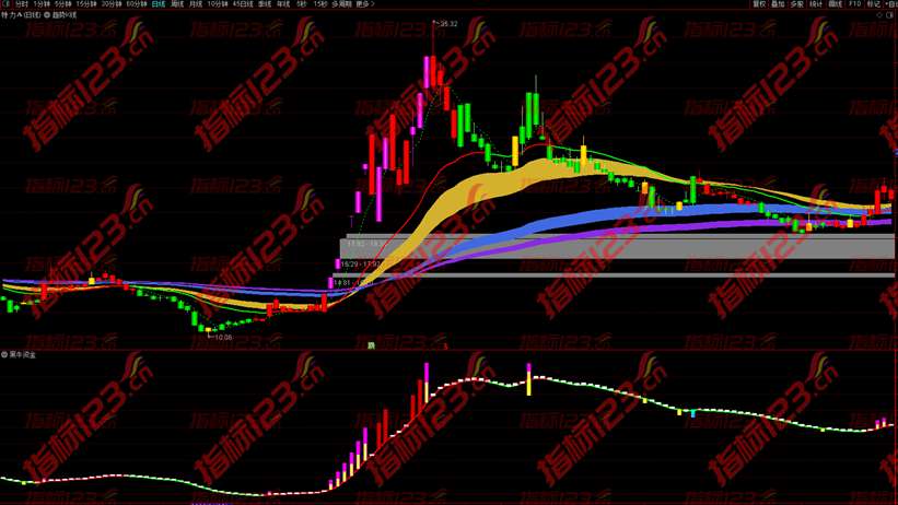 通达信黑牛资金副图