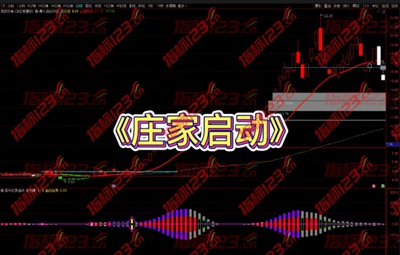 通达信黑牛《主力庄家启动》副图+选股预警公式源码