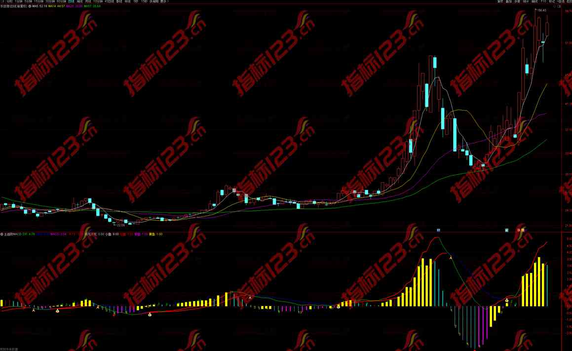 通达信MACD主趋势副图指标公式源码