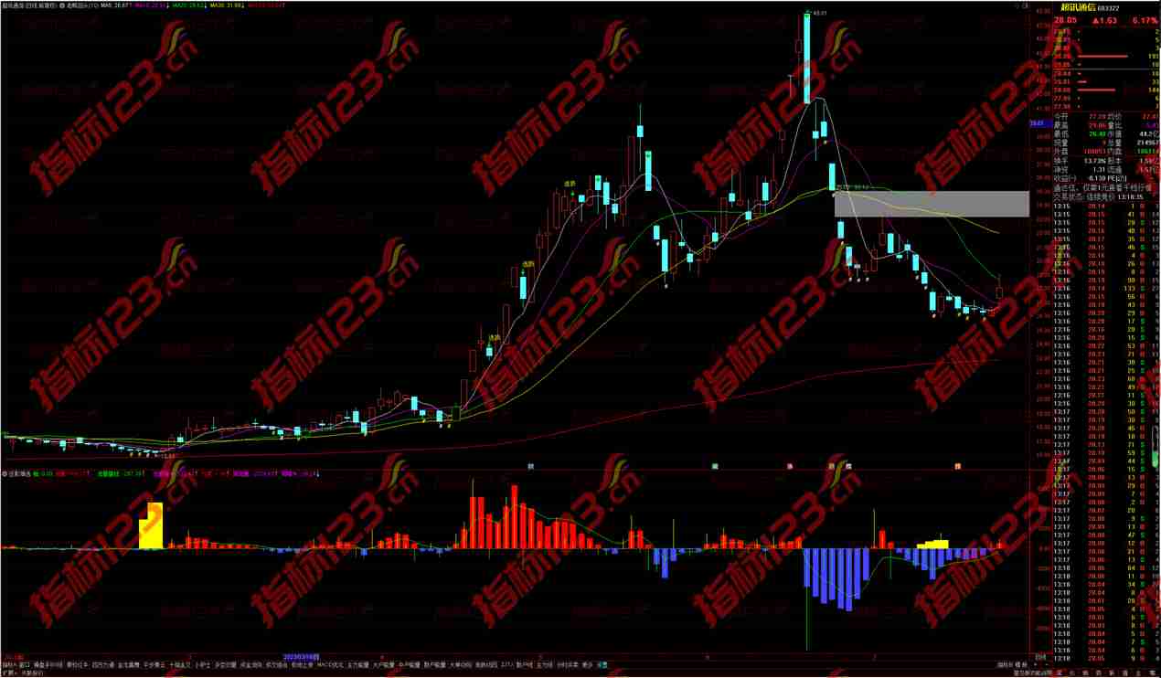 通达信庄影难逃副图：金融市场的阴影与机会