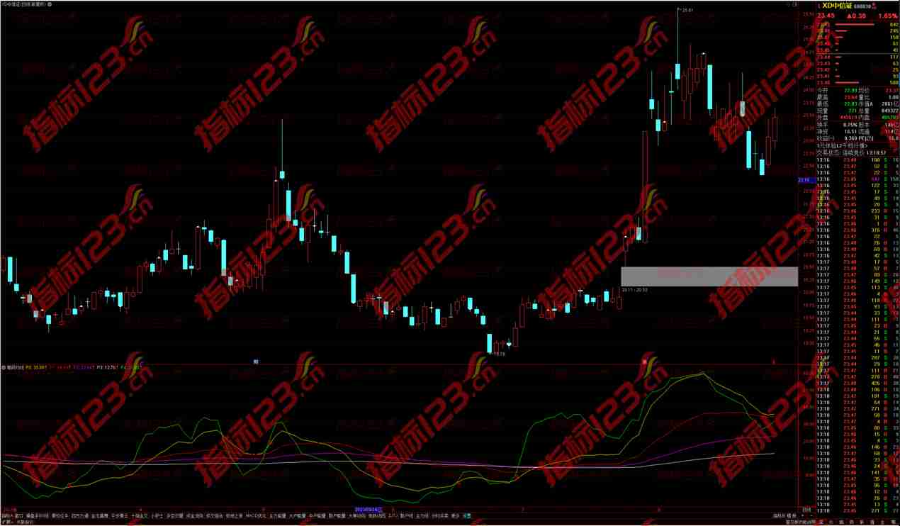 通达信筹码均线副图指标：揭秘股票市场的神秘面纱