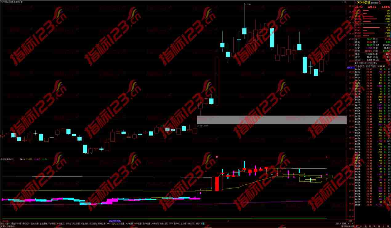 通达信四色筹码K线副图指标：让你的投资之路更加顺畅